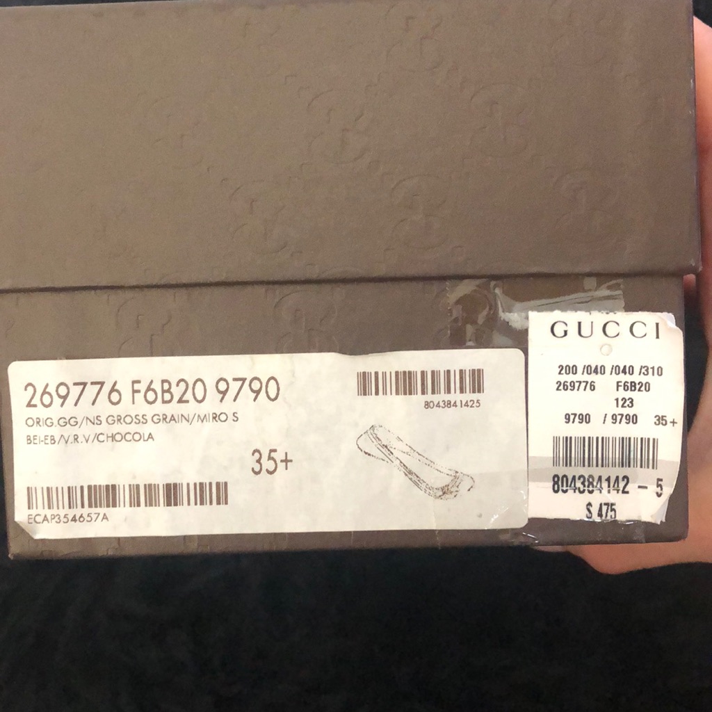Authentic Gucci Flats